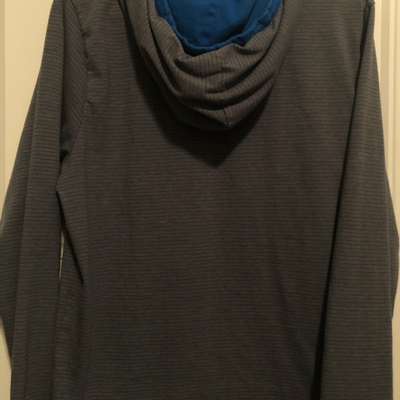 Element Men’s Large Striped Button Hoodie - Picture 4 of 4